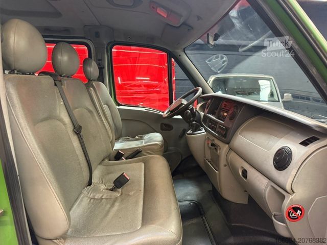 Kravas mikroautobuss ar pašizgāzēju RENAULT Master DoKa 3 Seiten Kipper AHK TÜV 08/2026