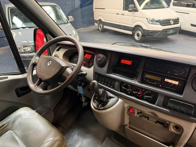 Kravas mikroautobuss ar pašizgāzēju RENAULT Master DoKa 3 Seiten Kipper AHK TÜV 08/2026