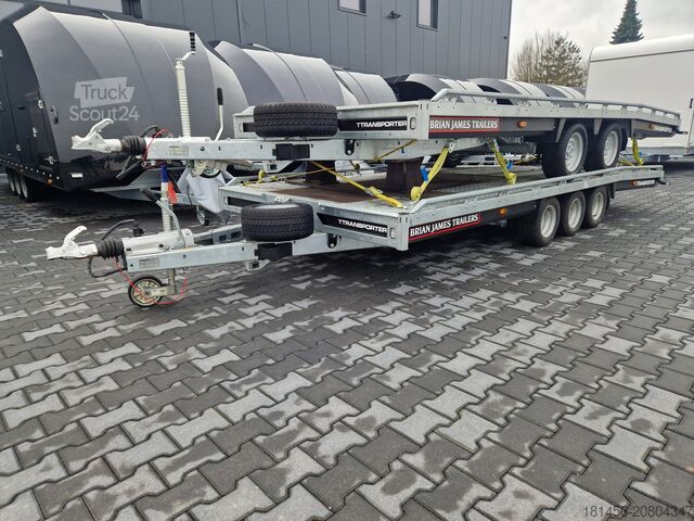 Car carrier trailer Brian James Trailers T Transporter Profi direkt verfügbar