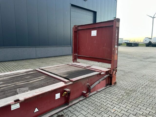 Plokštieji konteineriai CIMC 40FT FLATRACK FLUSH FOLDING / CSC: 10/2027 / 10...