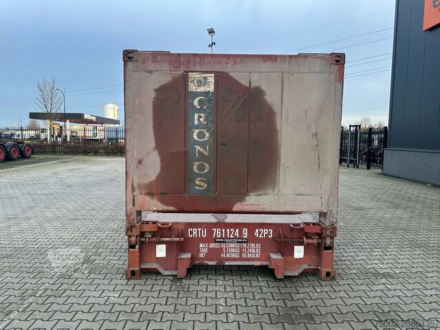 Plokštieji konteineriai CIMC 40FT FLATRACK FLUSH FOLDING / CSC: 10/2027 / 10...