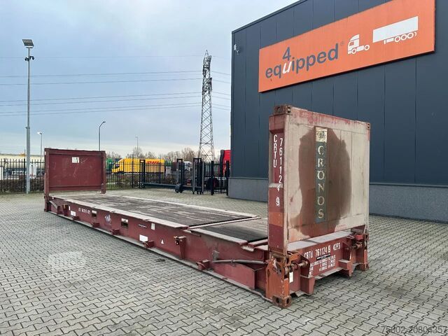Platte containers CIMC 40FT FLATRACK FLUSH FOLDING / CSC: 10/2027 / 10...
