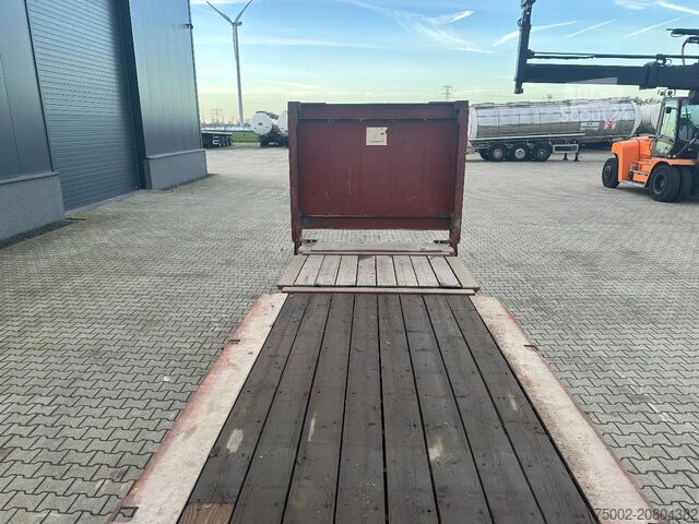 Plokštieji konteineriai CIMC 40FT FLATRACK FLUSH FOLDING / CSC: 10/2027 / 10...