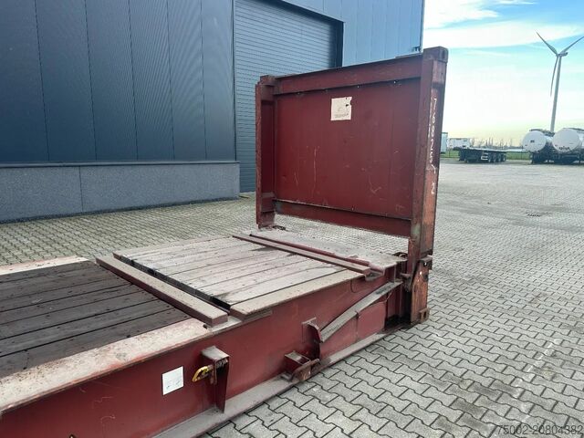 Plokštieji konteineriai CIMC 40FT FLATRACK FLUSH FOLDING / CSC: 10/2027 / 10...