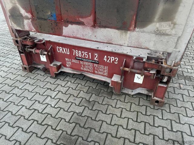 Plokštieji konteineriai CIMC 40FT FLATRACK FLUSH FOLDING / CSC: 10/2027 / 10...