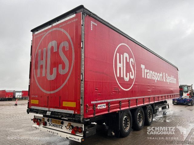 Nyitott ponyvás félpótkocsi Schmitz Cargobull Curtainsider Standard