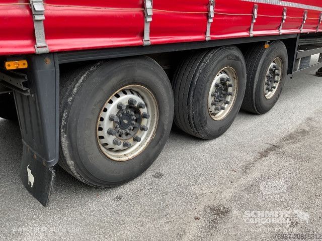 Atvira puspriekabė su tentu Schmitz Cargobull Curtainsider Standard