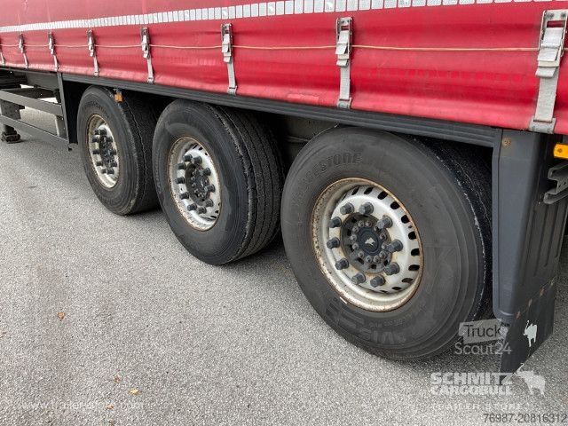 Atvira puspriekabė su tentu Schmitz Cargobull Curtainsider Standard