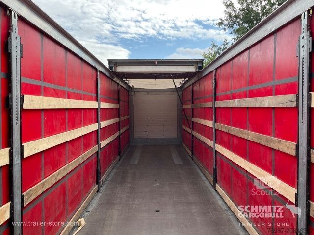 Atvira puspriekabė su tentu Schmitz Cargobull Curtainsider Standard