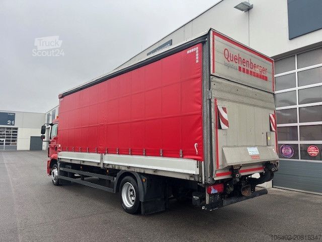 Flatbed truck with tarp MAN TGM 18.320 4x2 BL