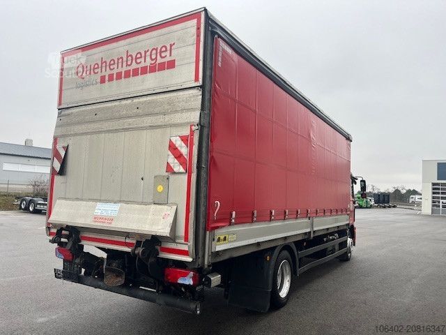 Flatbed truck with tarp MAN TGM 18.320 4x2 BL