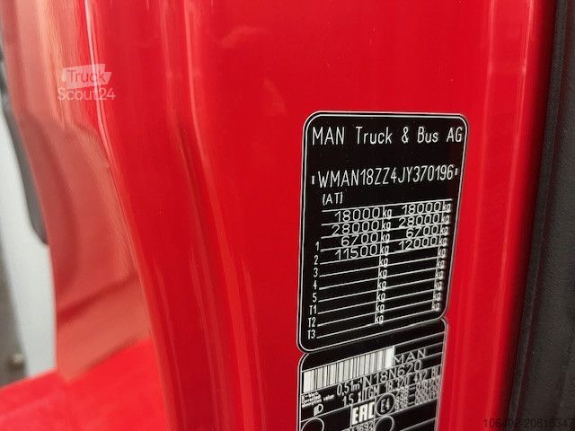 Flatbed truck with tarp MAN TGM 18.320 4x2 BL