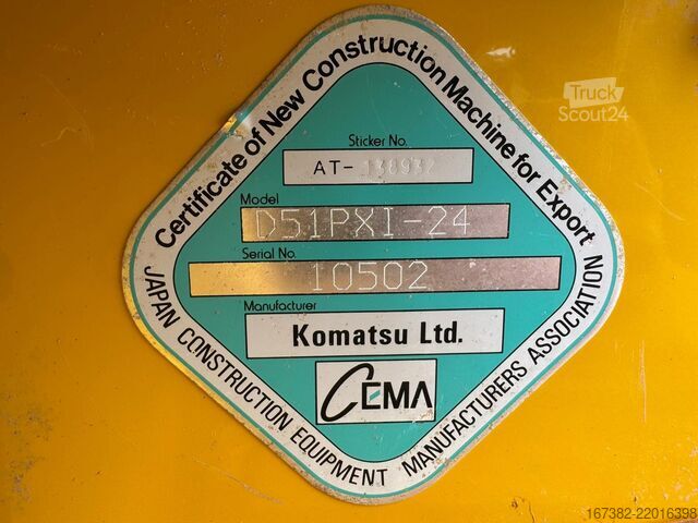Niveladora Komatsu D51PXi-24 | TOPCON