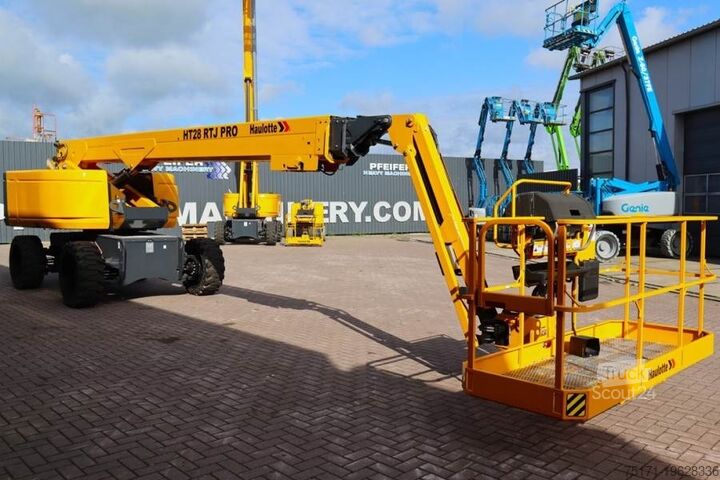 Platforma telescopică Haulotte HT28RTJ Pro Guarantee! 4x4x4 Drive, 28 m Working H