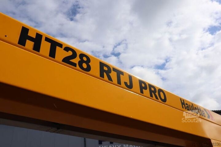 Platforma telescopică Haulotte HT28RTJ Pro Guarantee! 4x4x4 Drive, 28 m Working H