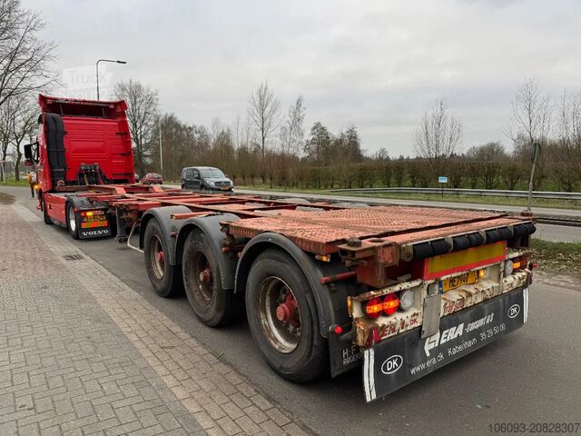 Konténerszállítás HFR 3 ass cont. chassis