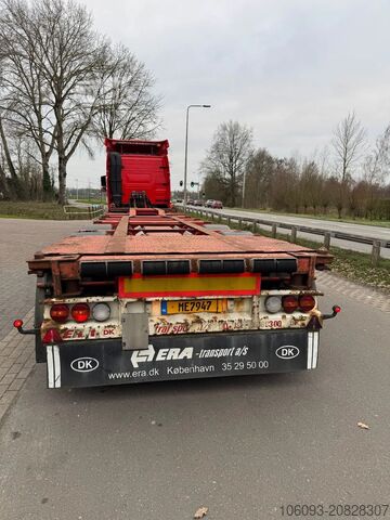 Konténerszállítás HFR 3 ass cont. chassis