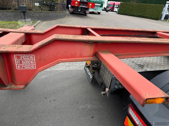 Konténerszállítás HFR 3 ass cont. chassis