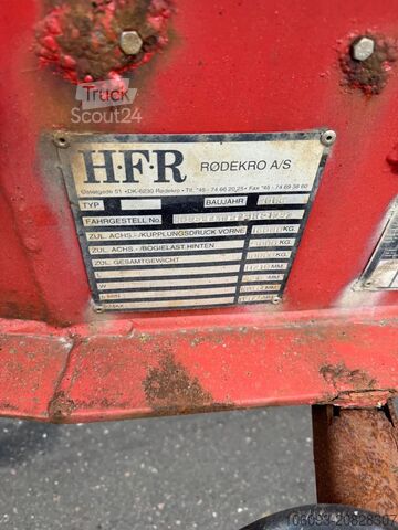 Konténerszállítás HFR 3 ass cont. chassis