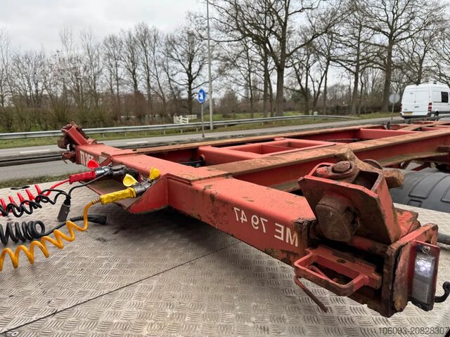 Konténerszállítás HFR 3 ass cont. chassis