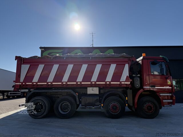 Kiepwagen Mercedes-Benz Actros 4148K V8 Kipper 8x4 Euro3 40Ton