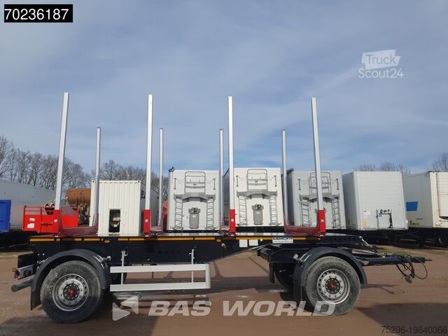 Transporteur de bois Euromix 2A-CAT NEW Wood Holztransport