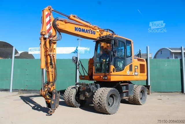 Kolesni bager KOMATSU PW160-10 ATM Austauschmotor Nr 148