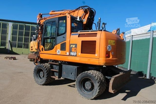 Kolesni bager KOMATSU PW160-10 ATM Austauschmotor Nr 148