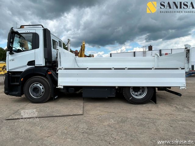 Camion-benne tricar IVECO S-Way 400/Meiler/CNG/Erdgas/Blatt-Luft/AHK