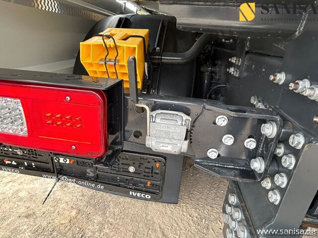 Camion-benne tricar IVECO S-Way 400/Meiler/CNG/Erdgas/Blatt-Luft/AHK
