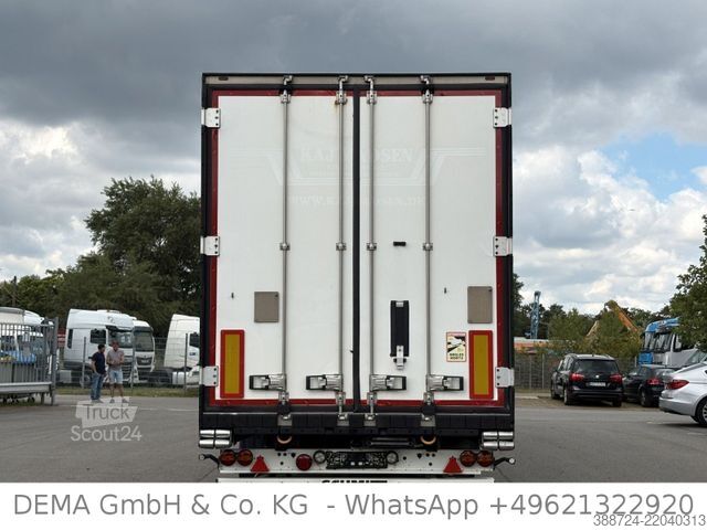 Rashladna poluprikolica SCHMITZ CARGOBULL SCBS3B*5 Rohrbahnen*Fleischhang*Schmitz-Achsen*