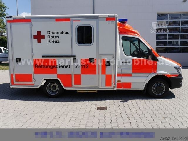 Camião de bombeiros MERCEDES-BENZ Sprinter 519 CDI - RTW BAUS-Koffer/STRYKER Trage