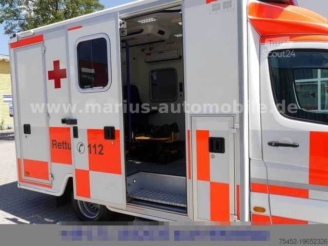Camião de bombeiros MERCEDES-BENZ Sprinter 519 CDI - RTW BAUS-Koffer/STRYKER Trage