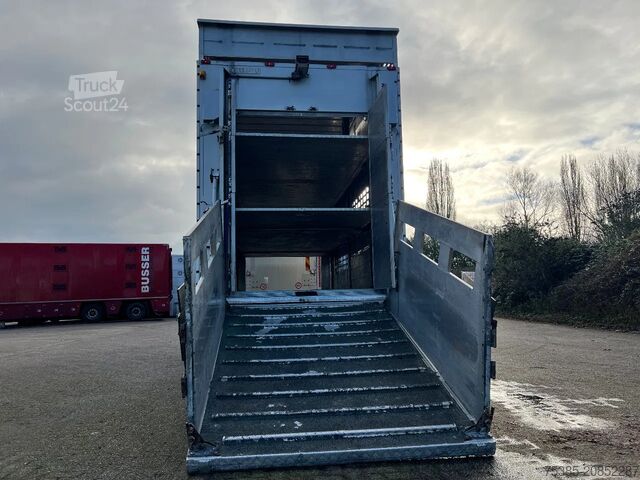 Cattle transport DAF XF 480 Pezzaioli combi Livestock 1/2/3 stock Type2