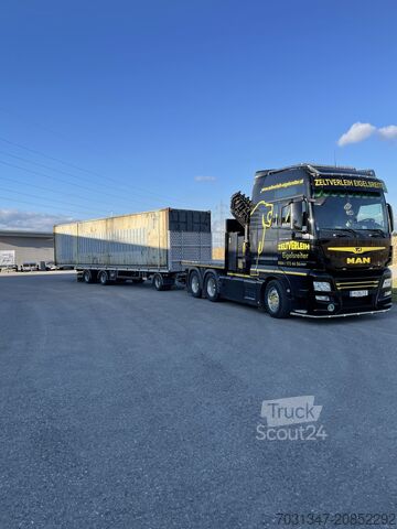 кран, монтиран на камион MAN TGX 33.580