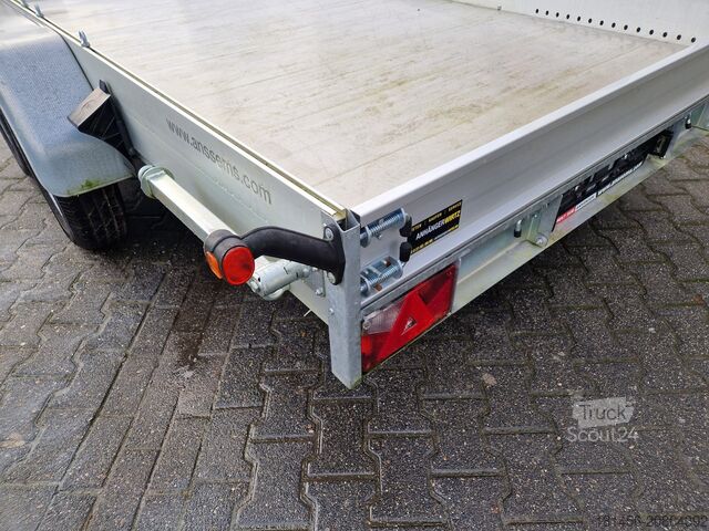 Open trailer Anssems leichter Alutrailer Multi Auto Bau