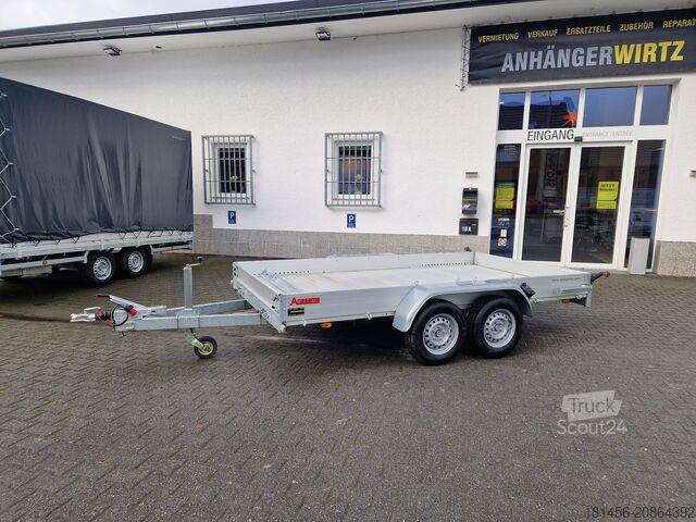 Open trailer Anssems leichter Alutrailer Multi Auto Bau