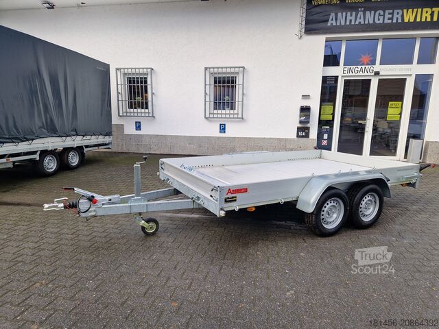 Open trailer Anssems leichter Alutrailer Multi Auto Bau