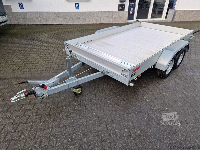 Open trailer Anssems leichter Alutrailer Multi Auto Bau