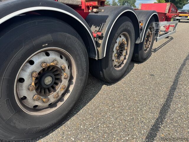 Containertransport Asca Chassis 20FT Tank lowbed / ADR / SAF Disc