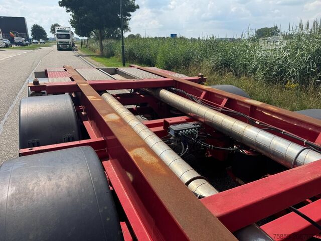 Containertransport Asca Chassis 20FT Tank lowbed / ADR / SAF Disc