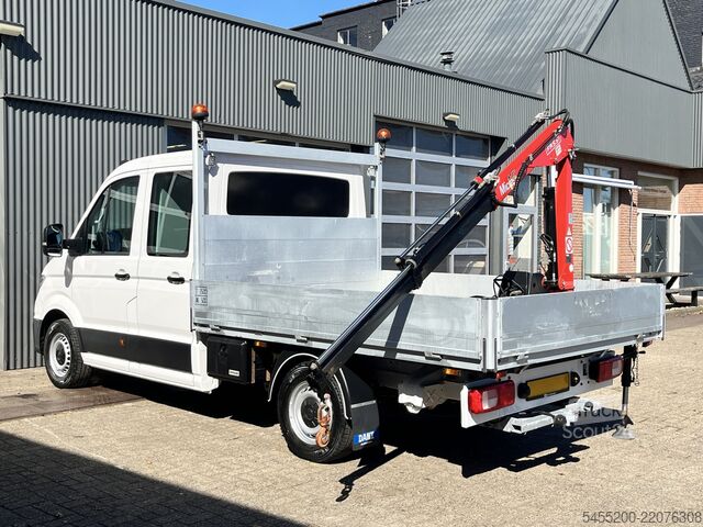 Platforma ładunkowa Volkswagen Crafter 35 2.0 TDI L3 Fassi Laadkraan M15A Trek...