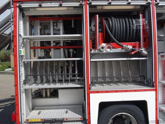 Brandweerwagen MAN TGM 15.240 godiva pump 2000liter water and 200 ...