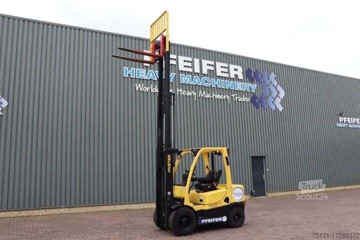 Chariot élévateur à fourche Hyster H3.0FT Valid inspection, *Guarantee! Diesel, Tripl