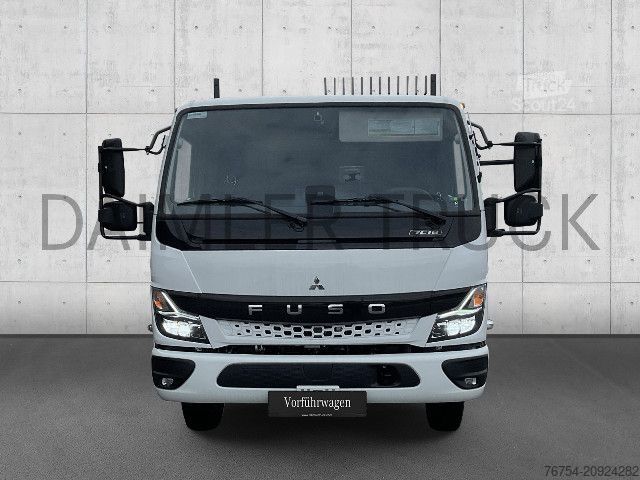 Furgón volquete trilateral FUSO Mitsubishi Canter 7C18 Meiller Kipper Roadbox AHK