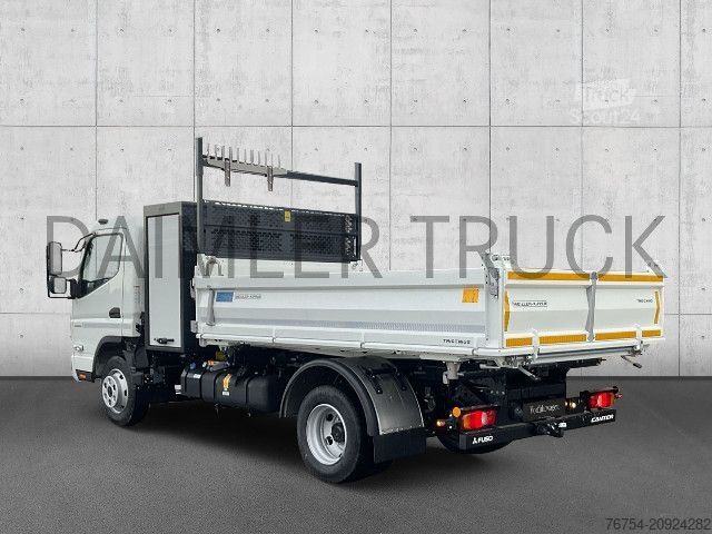 Furgón volquete trilateral FUSO Mitsubishi Canter 7C18 Meiller Kipper Roadbox AHK