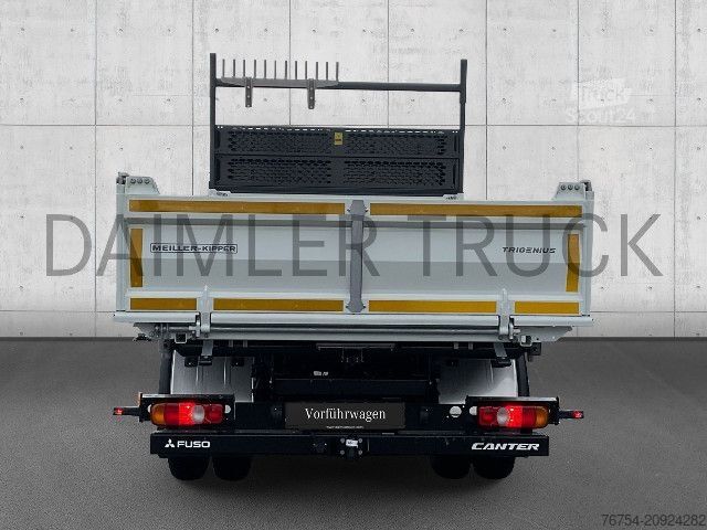 Furgón volquete trilateral FUSO Mitsubishi Canter 7C18 Meiller Kipper Roadbox AHK
