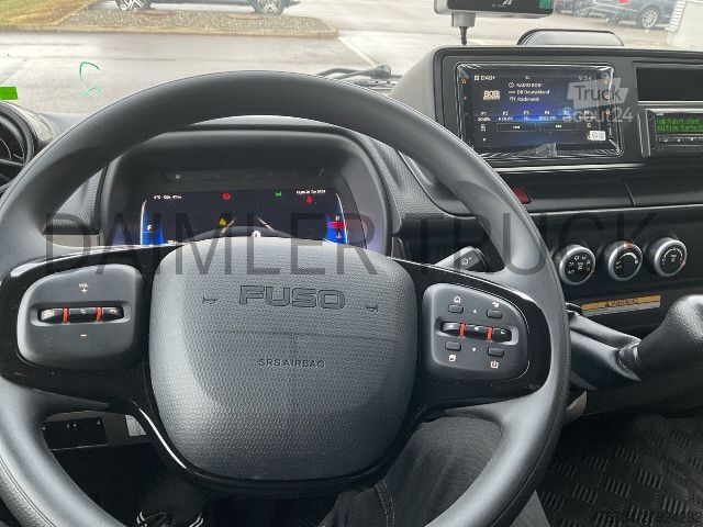 Furgón volquete trilateral FUSO Mitsubishi Canter 7C18 Meiller Kipper Roadbox AHK