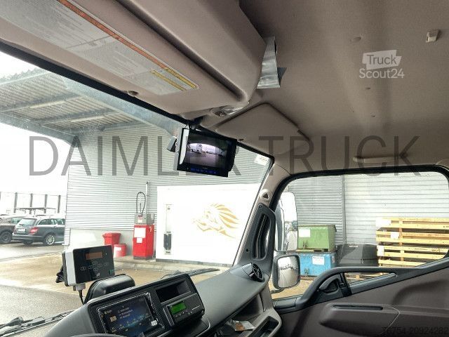 Furgón volquete trilateral FUSO Mitsubishi Canter 7C18 Meiller Kipper Roadbox AHK