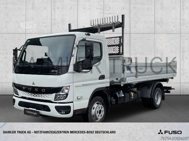 Furgón volquete trilateral FUSO Mitsubishi Canter 7C18 4x2 Meiller Kipper AHK Klim